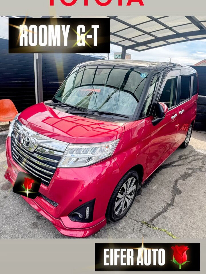 「ルーミー G-T」は、トヨタ ルーミーの中でも*ターボ付き